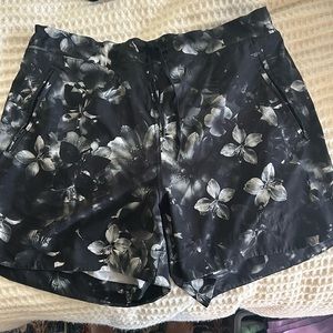Lined athletic shorts